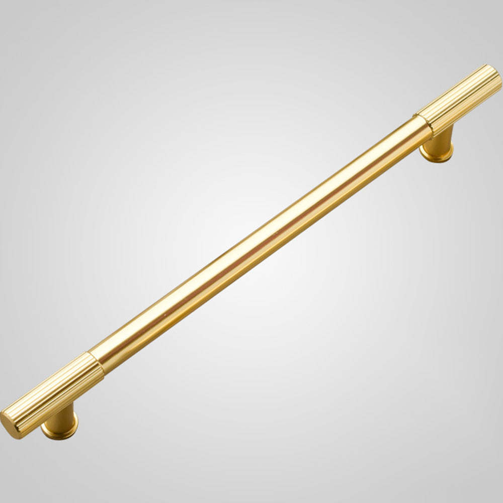 Luxury Stripe Dresser Pull Cupboard Pull High-end Kitchen Cabinet Door Handle -Homdiy