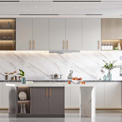 Arch Aluminum Alloy Drawer Pulls for Kitchen