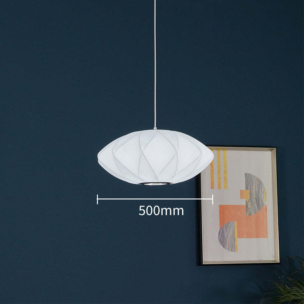 Minimalist White Bubble Hanging Pendant Light -Homdiy