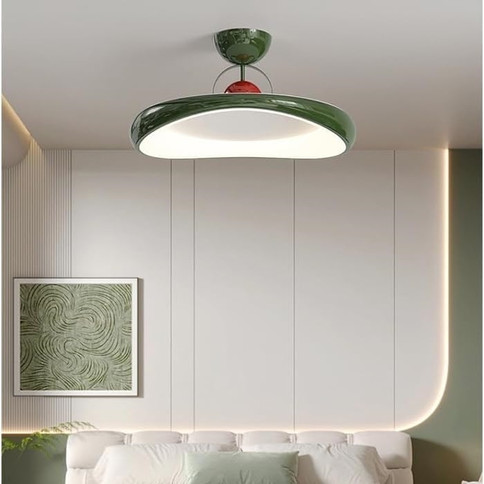Cream Style Iron LED Living Room Ceiling Lights
