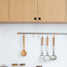 10 Pack Black Round Kitchen Drawer Knobs Zinc Alloy Cabinet Door Handles(LS5310BK) -Homdiy