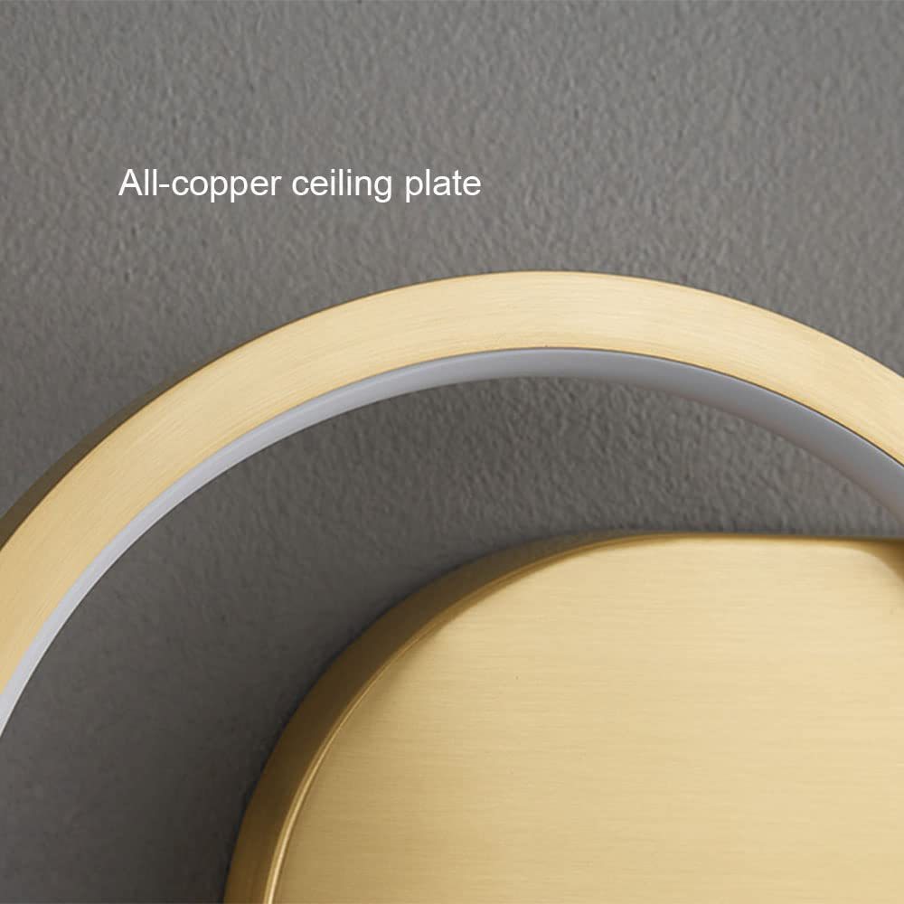 360° Rotation Downlight Round LED Wall Sconces -Homdiy