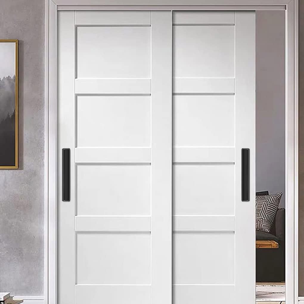 Modern Slotted Recessed Concealed Sliding Door Cabinet Handles