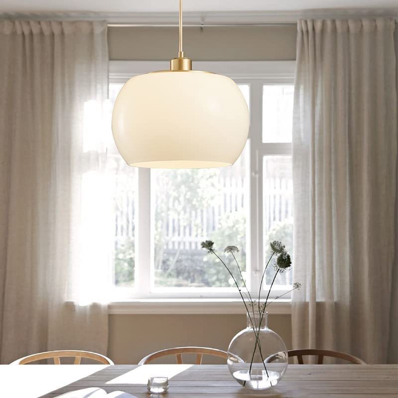 Medieval Simple Glass Pendant Light For Kitchen Island -Homdiy