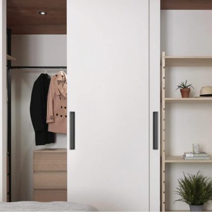 Modern Slotted Recessed Concealed Sliding Door Cabinet Handles