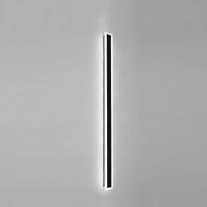 IP65 Modern Long Stripe Black Outdoor LED Porch Wall Lights