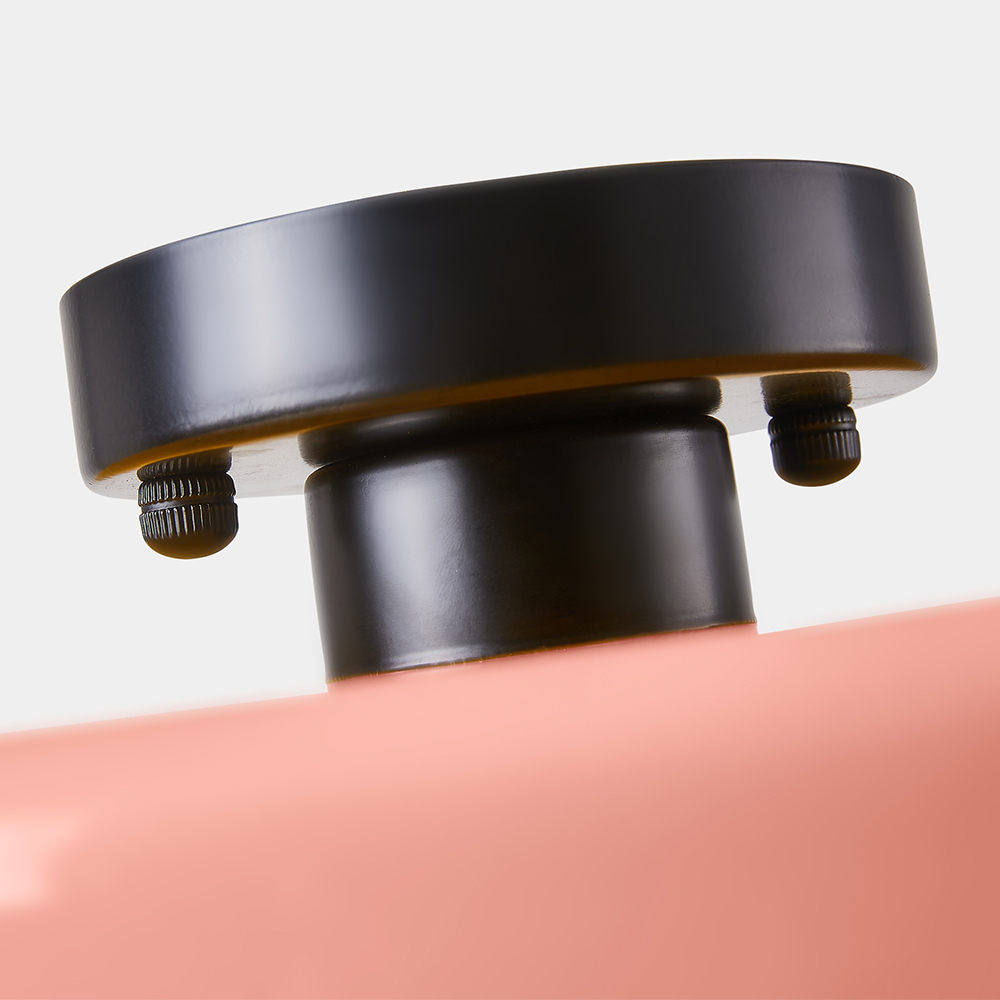 Semi Flush Simple Colorful Iron Bedroom Ceiling Lights