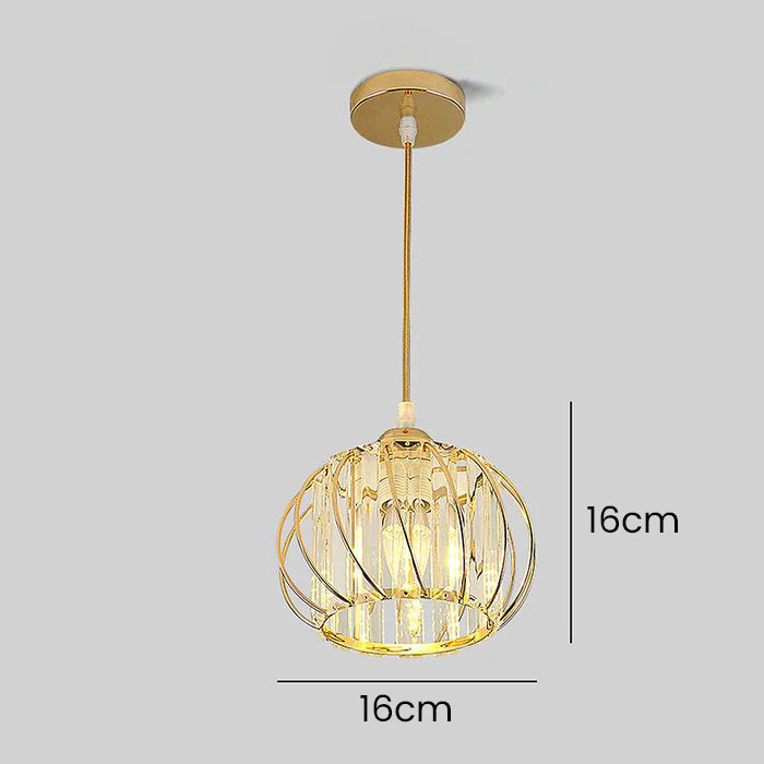 Nordic Simple Glass Globular Pendant Light