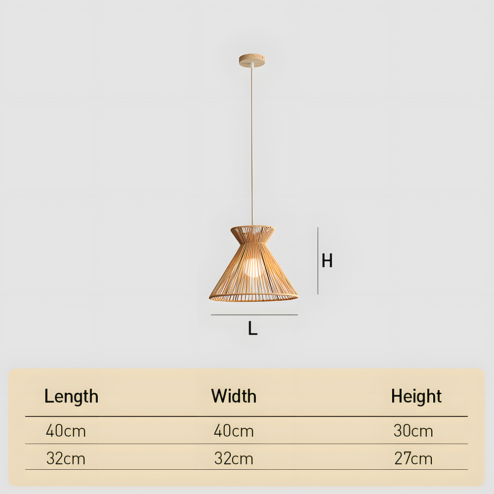 Paper Woven Hanging Lamp for Modern Interiors