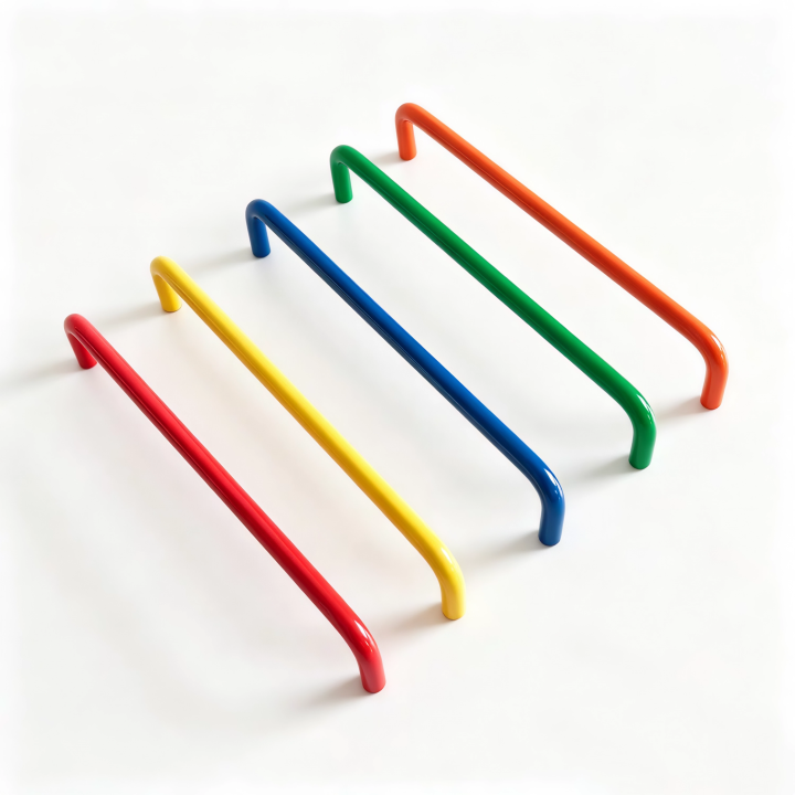 Dopamine Colorful Brass Kitchen Cabinet Pulls
