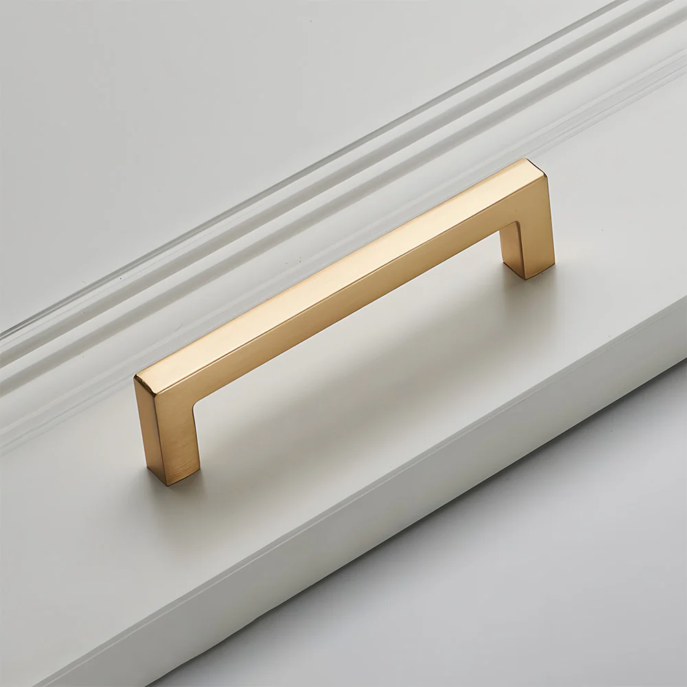 Modern Square Cabinet Zinc Alloy Drawer Handle