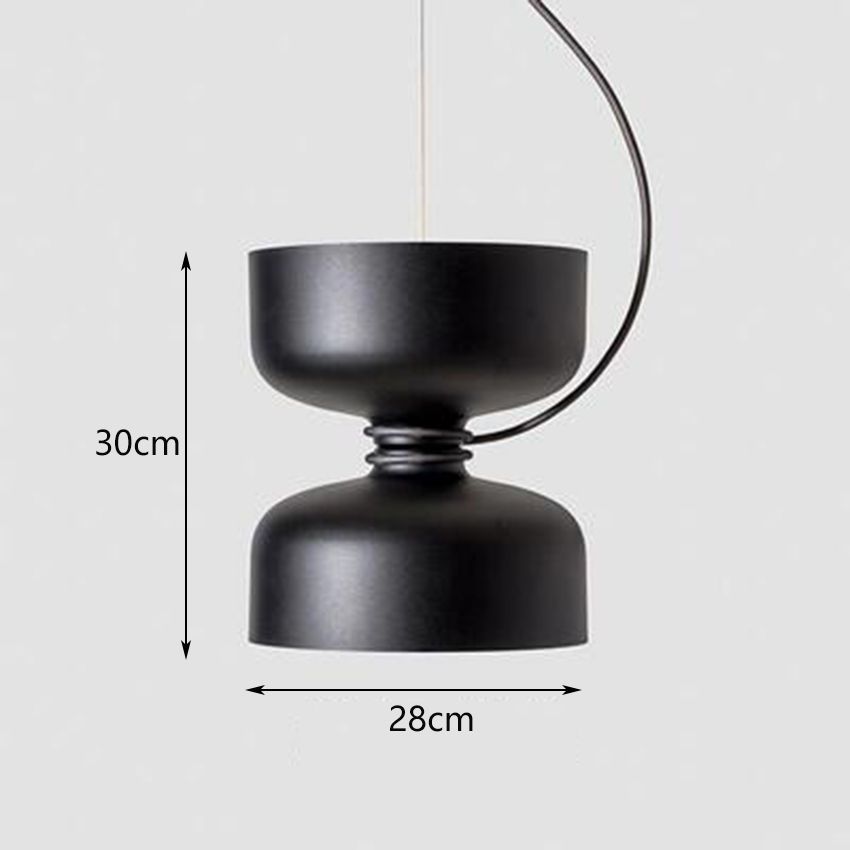 Designer Dumbbell Forged Iron Pendant Light -Homdiy