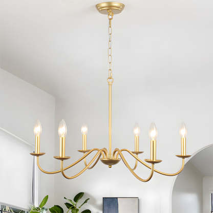 Simple Modern Iron Bedroom Pendant Lights