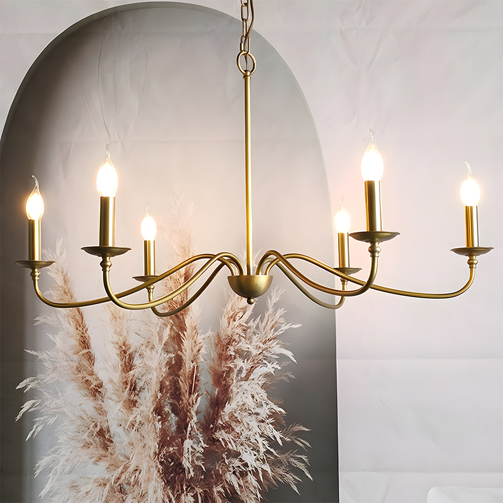 Simple Modern Iron Bedroom Pendant Lights