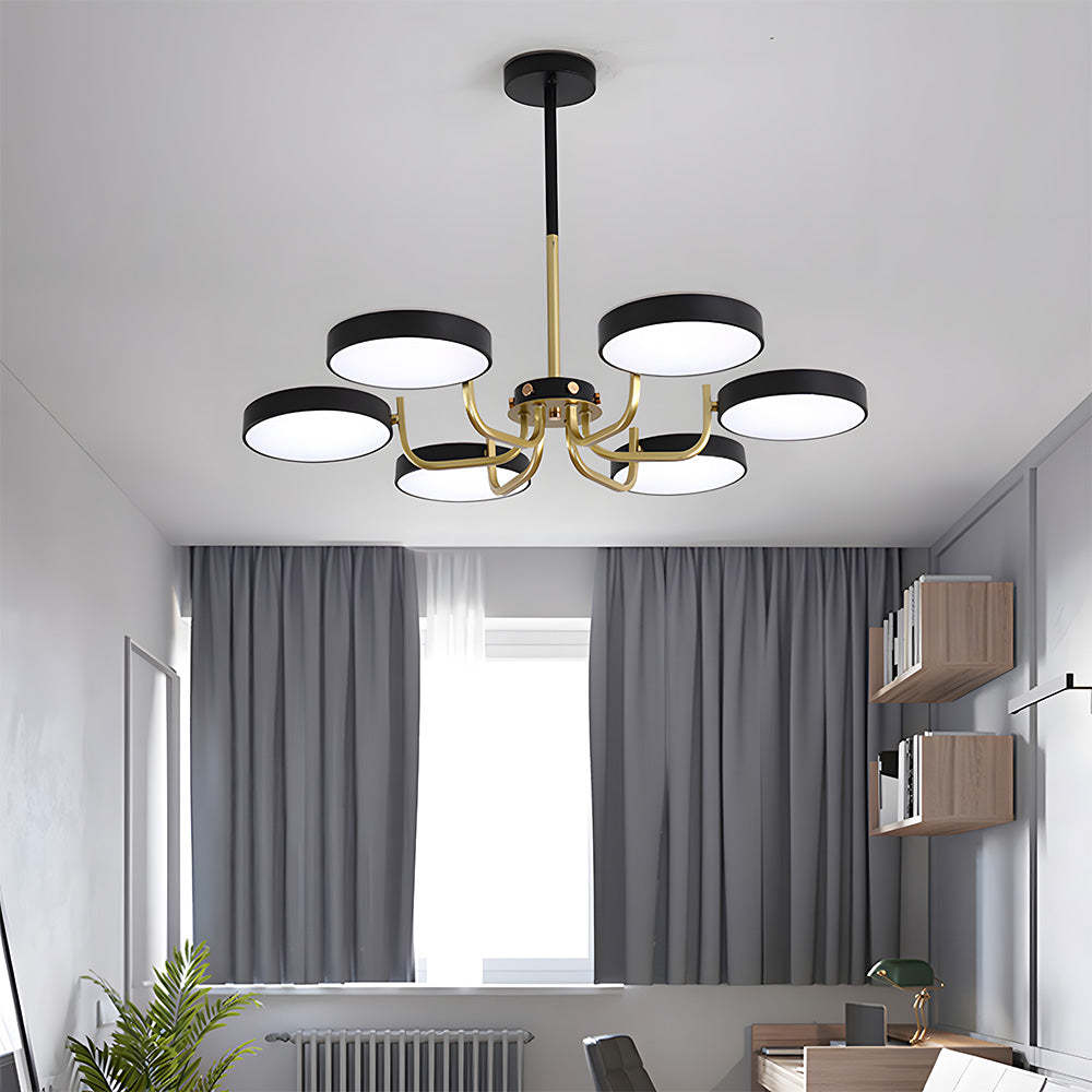 Nordic Iron LED Ceiling Light for Living Room