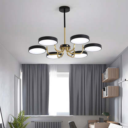Nordic Iron LED Ceiling Light for Living Room