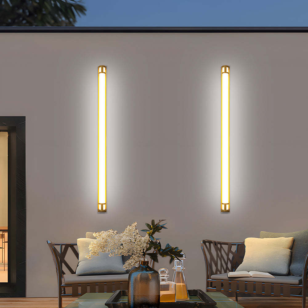 Waterproof Outdoor Wall Lights LED Long Lights, IP65, Garden, Villa