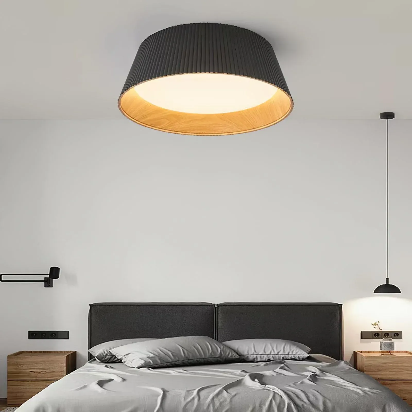 Minimalism Resin LED Bedroom Ceiling Lights