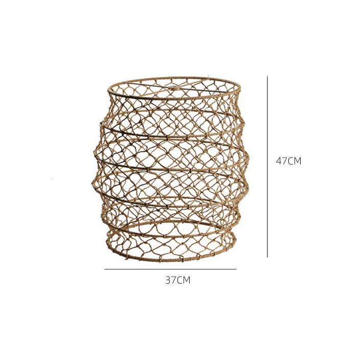 Designer Rope Chandelier Lantern Pendant Lighting -Homdiy