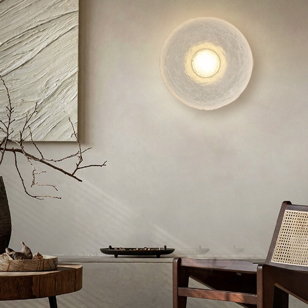 Modern Resin Bowl Wall Lamp -Homdiy