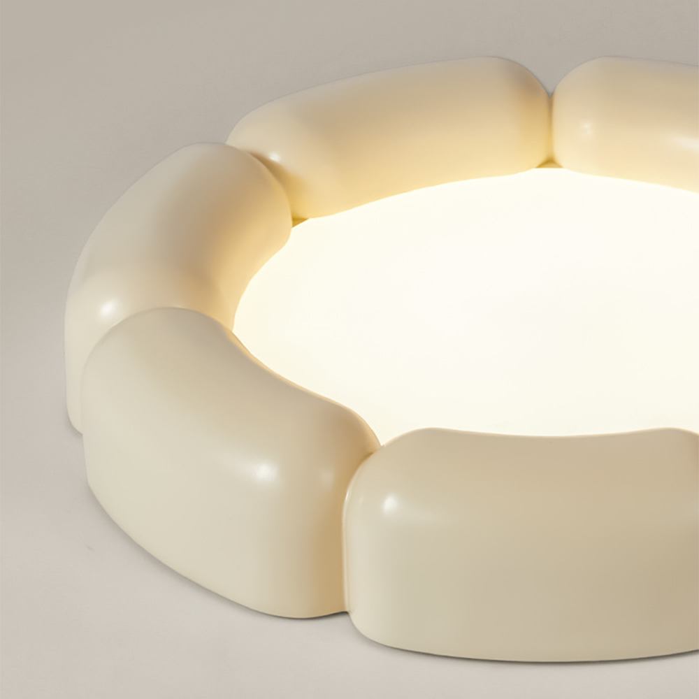 Nordic Cream Style Modern Minimalist French Ceiling Lamp -Homdiy