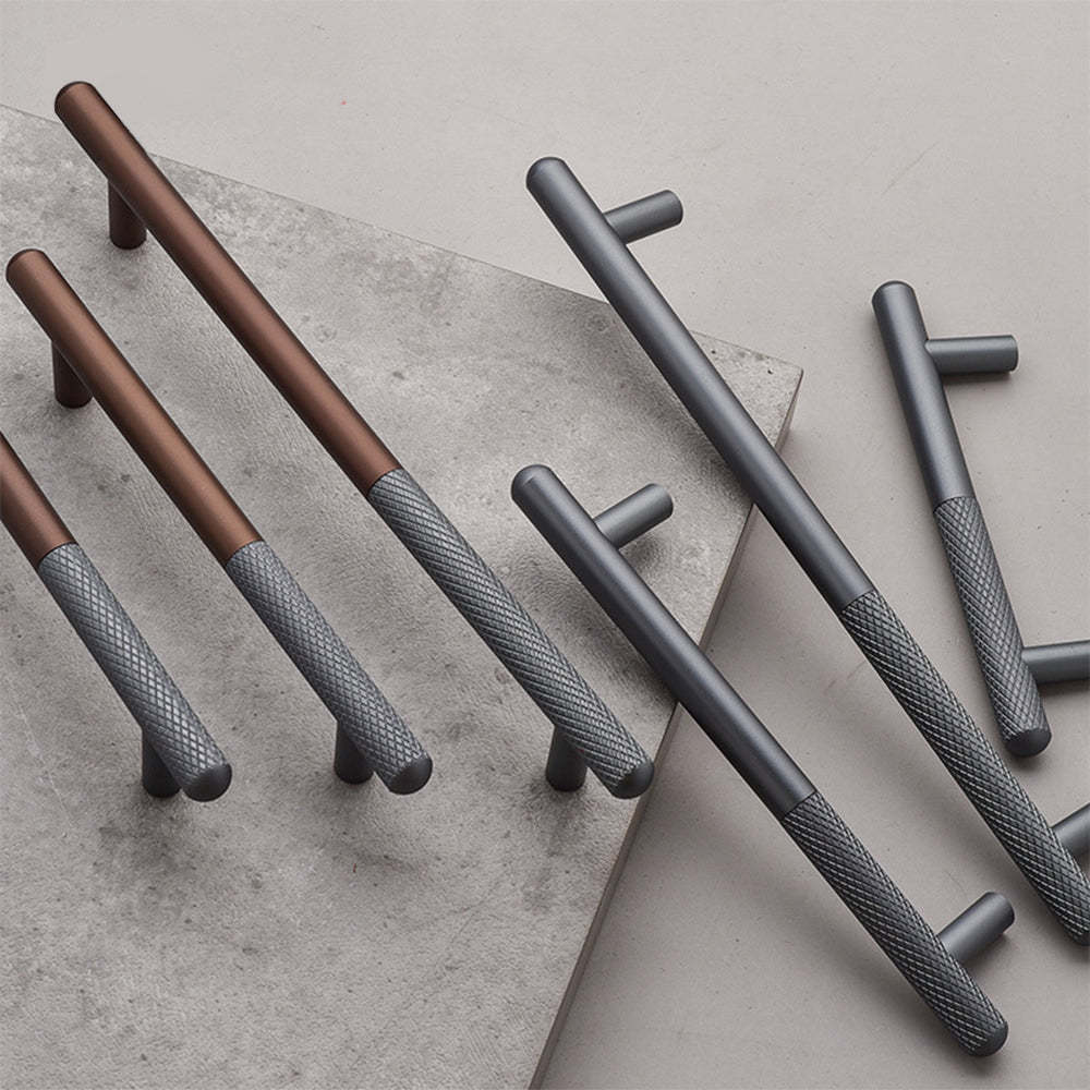 Two Tone Cabinet Handle Drawer Pulls Wardrobe Pull Dresser Hardware -Homdiy