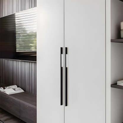 Solid Aluminum Alloy Modern Slimline Gold Cabinet and Drawer Handles