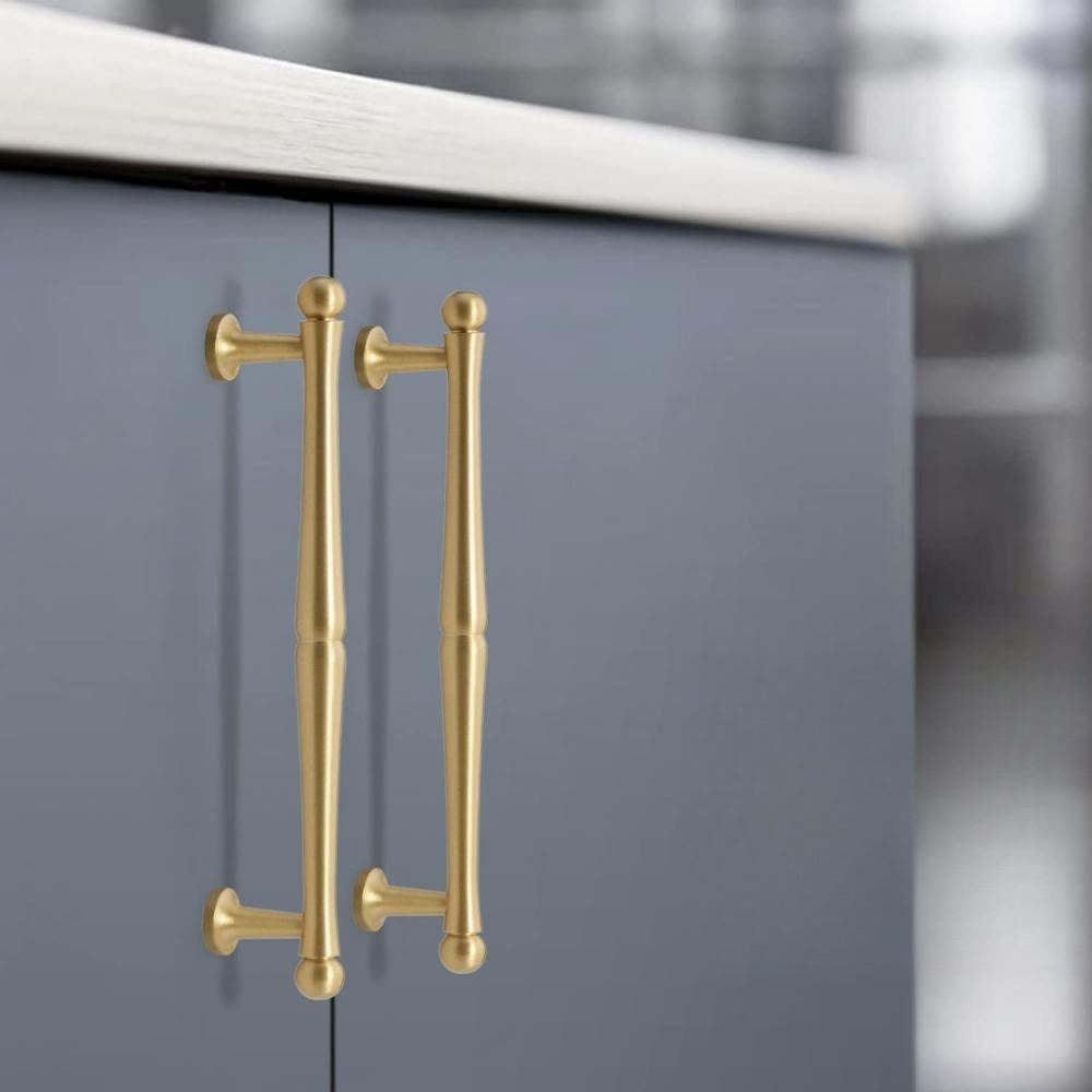 Classic French Brass Handle Hardware Furniture Cabinet Pulls -Homdiy