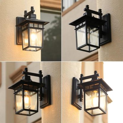 IP44 Waterproof Rustic Vintage Outdoor Lantern Wall Lights