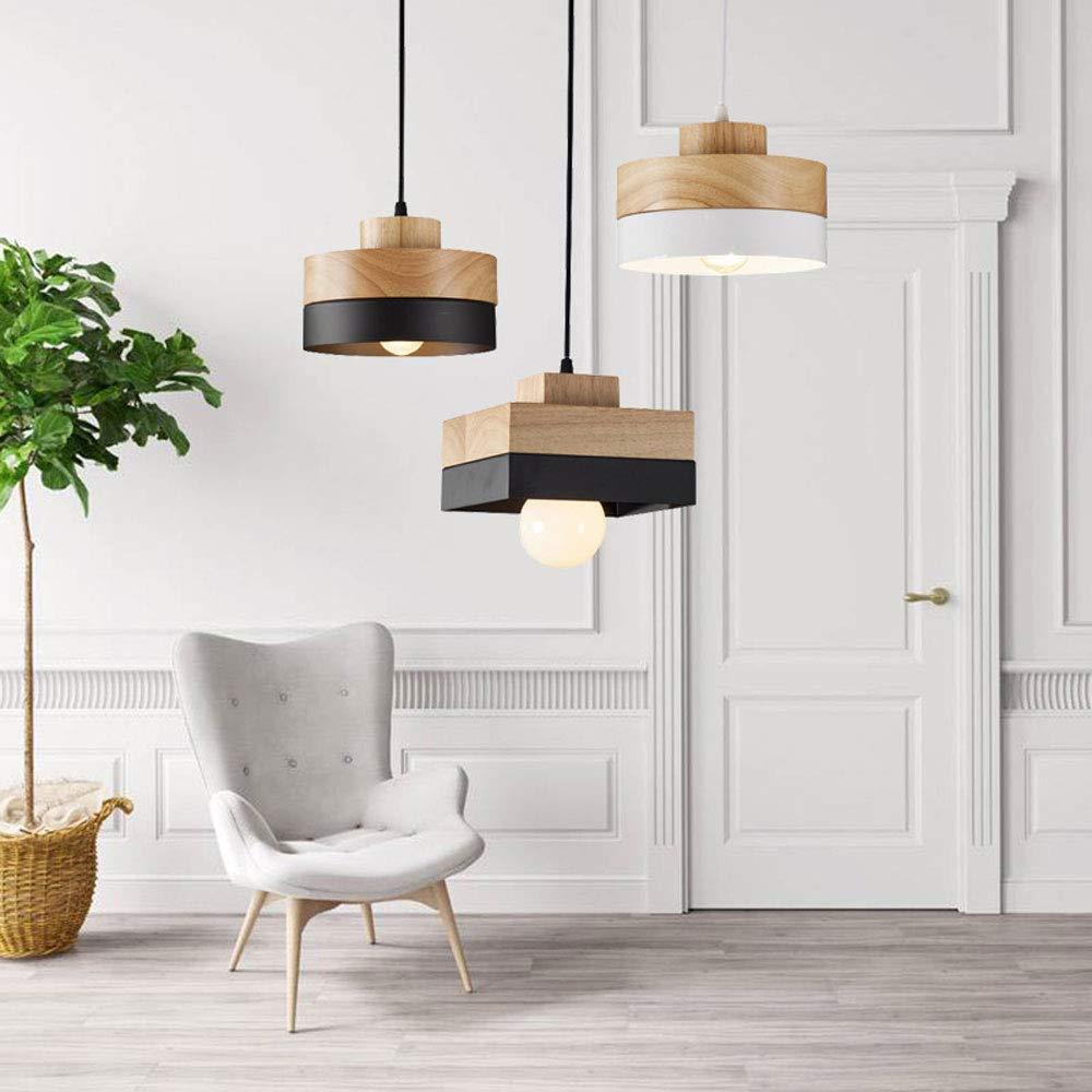 Medieval Solid Wood Pendant Hanging Light -Homdiy