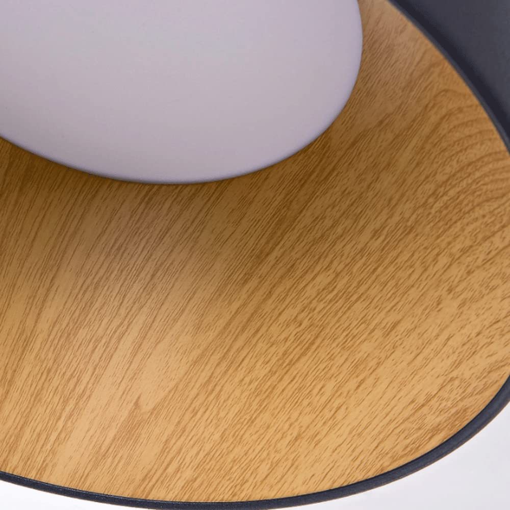 Modern Bowl White Semi-Flush Mount Ceiling Lamp -Homdiy