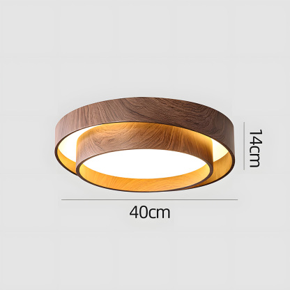 Creative Double Layer Round Led Living Room Ceiling Lamp-12