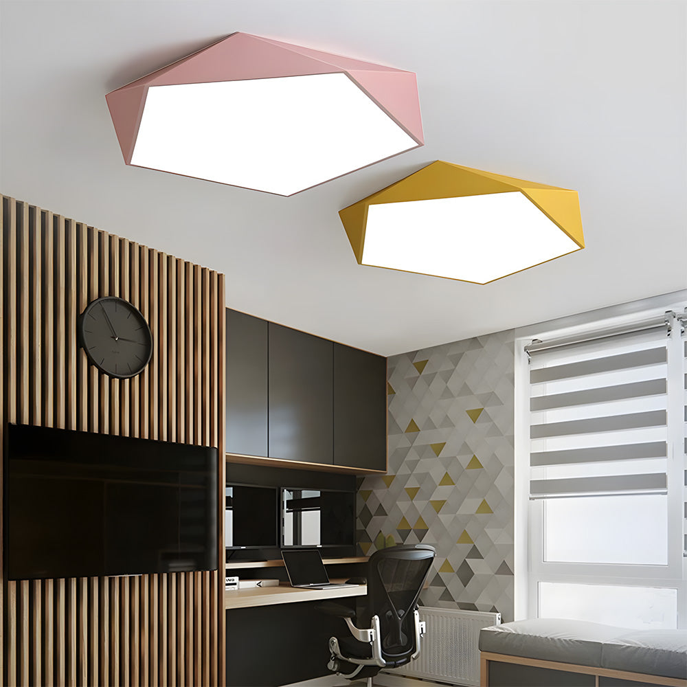 Modern Macaroon Dimmable LED Ceiling Light for Bedroom