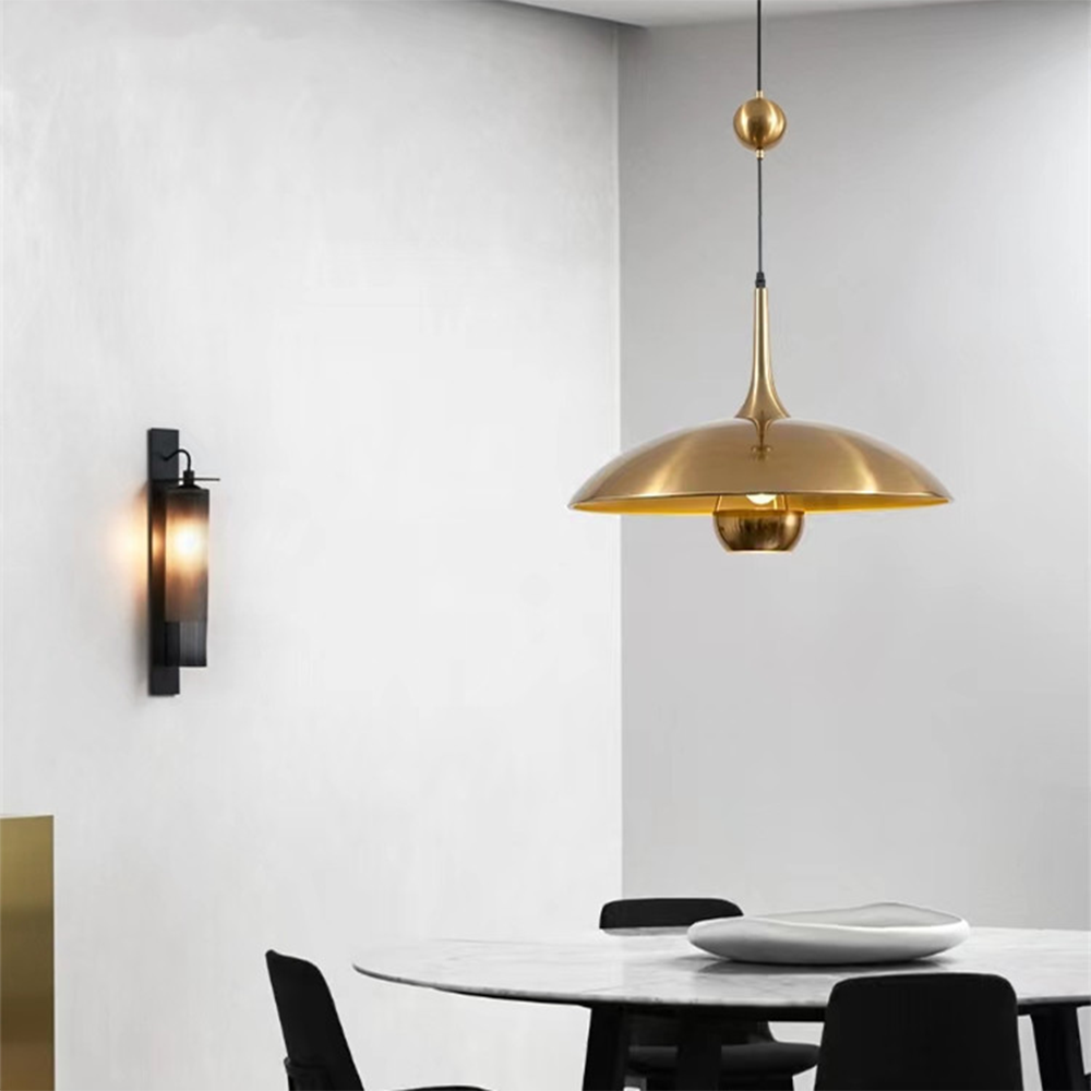 Nordic Bauhaus Cafe Adjustable Lifting Pendant Light -Homdiy