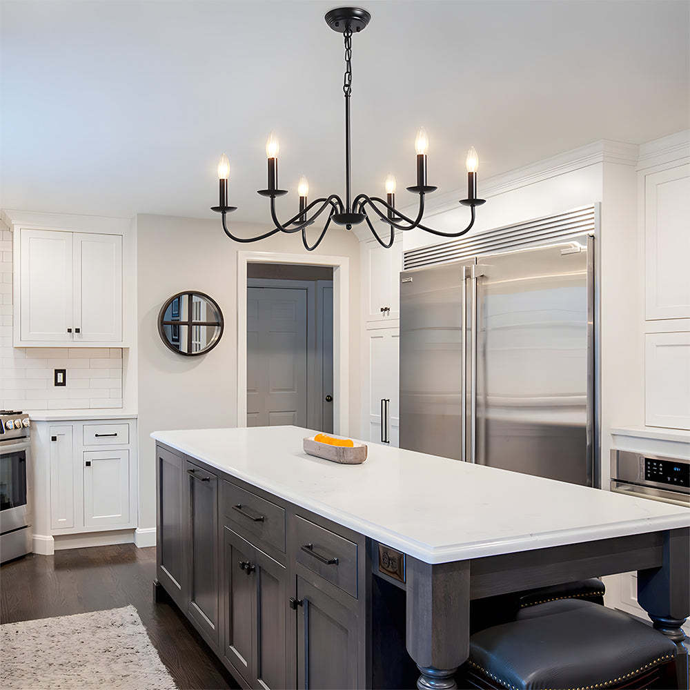 Simple Modern Iron Bedroom Pendant Lights