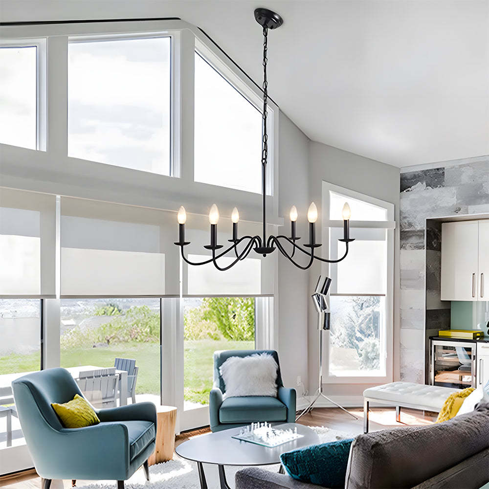 Simple Modern Iron Bedroom Pendant Lights