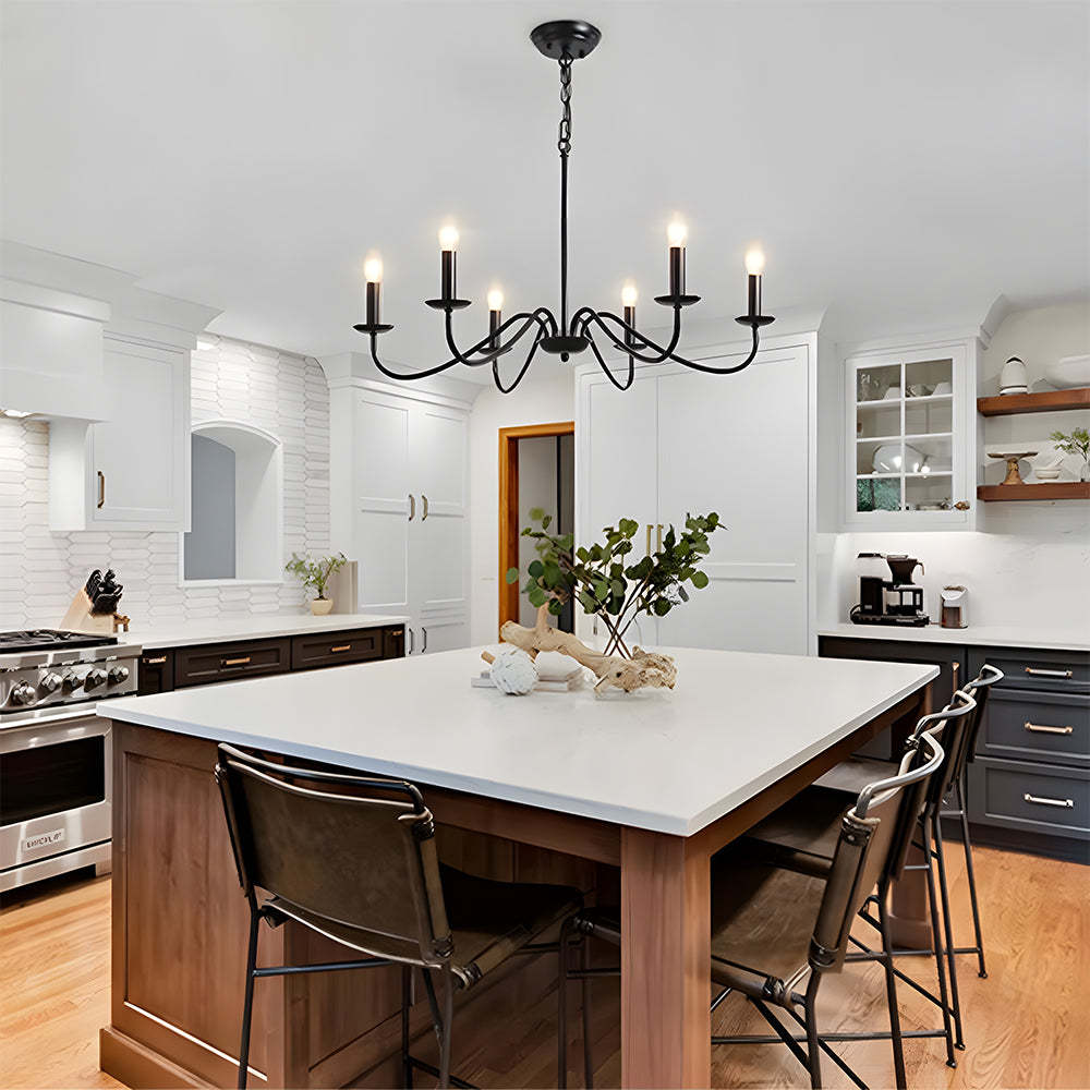 Simple Modern Iron Bedroom Pendant Lights