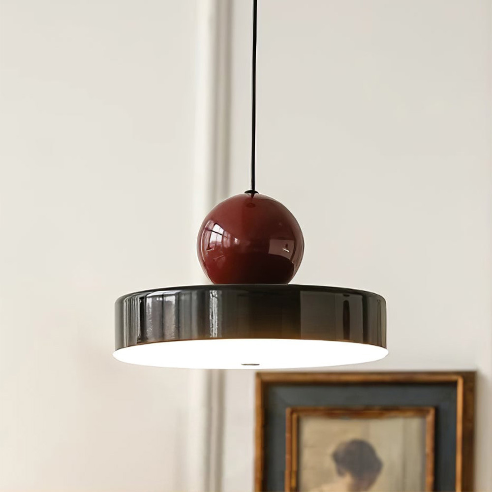 Small Wabi-Sabi LED Dining Room Pendant Light