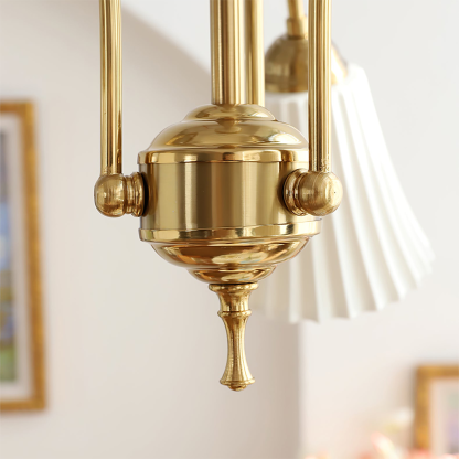 Medieval Ceramic Trumpet Chandelier -Homdiy