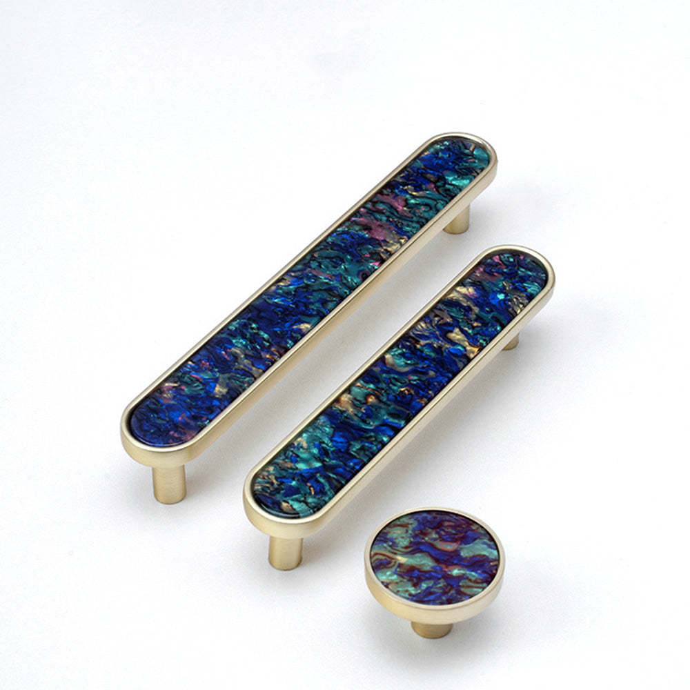 Luxury Natural Shell Cabinet Handles