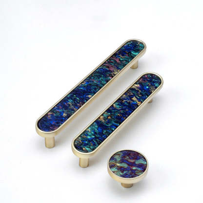 Luxury Natural Shell Cabinet Handles