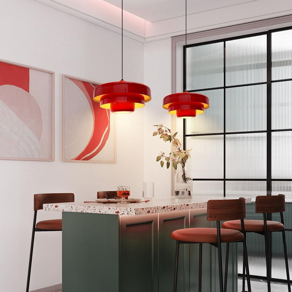 COLONISTA × NATAL DESIGN COMPE10 LINDOR Homdiy Pendant Light Bauhaus Metal Kitchen Pendant Hanging