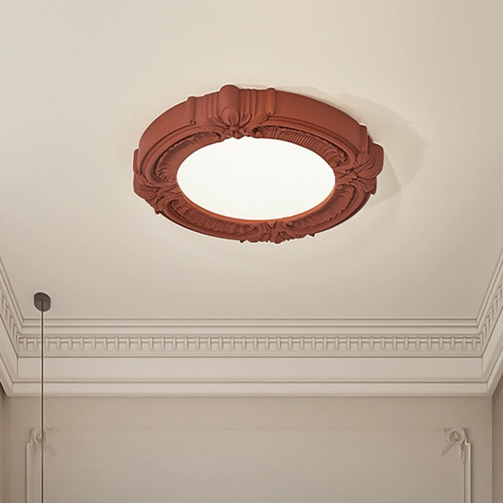 French Retro Style Ceiling Lamp LED Ceiling Light -Homdiy