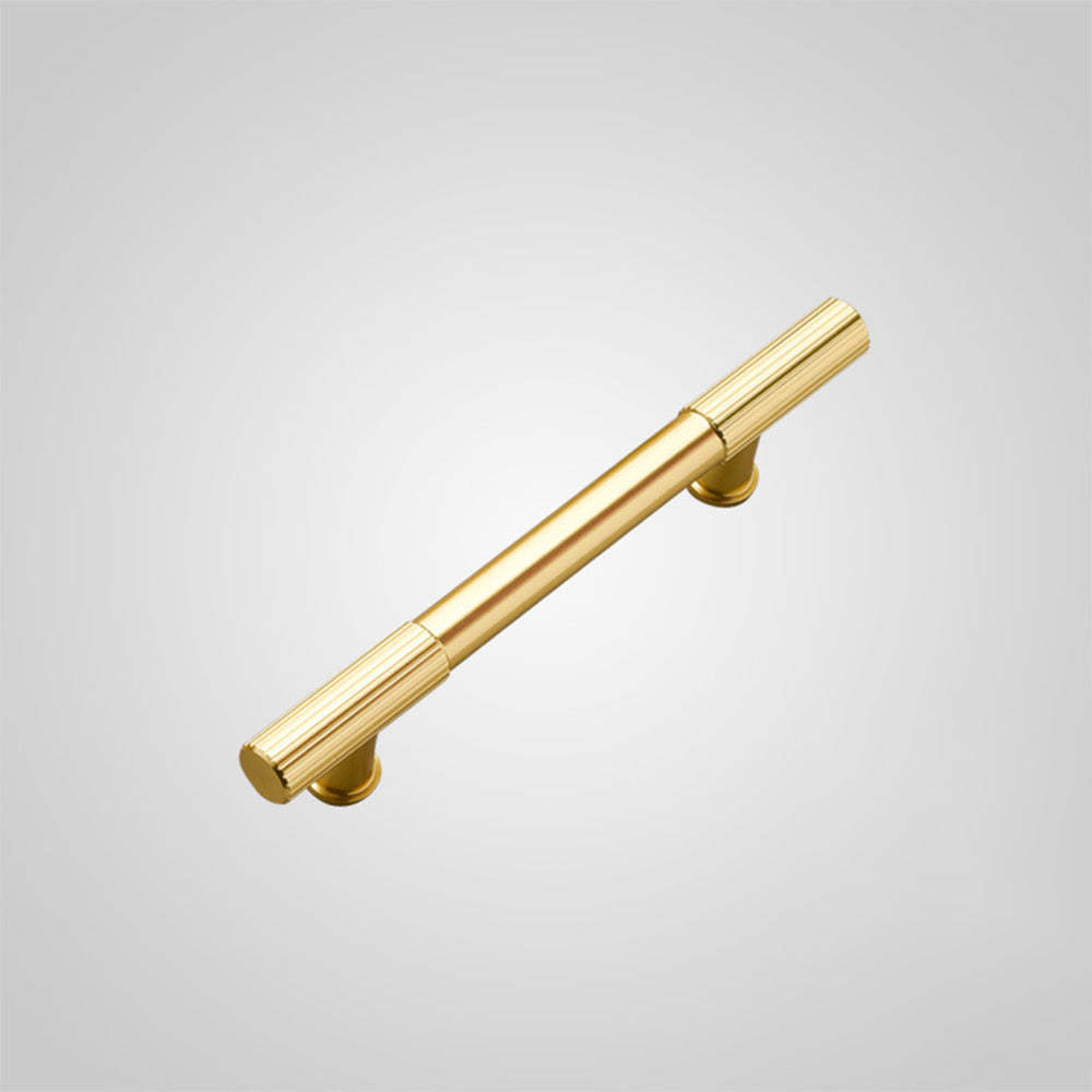 Luxury Stripe Dresser Pull Cupboard Pull High-end Kitchen Cabinet Door Handle -Homdiy