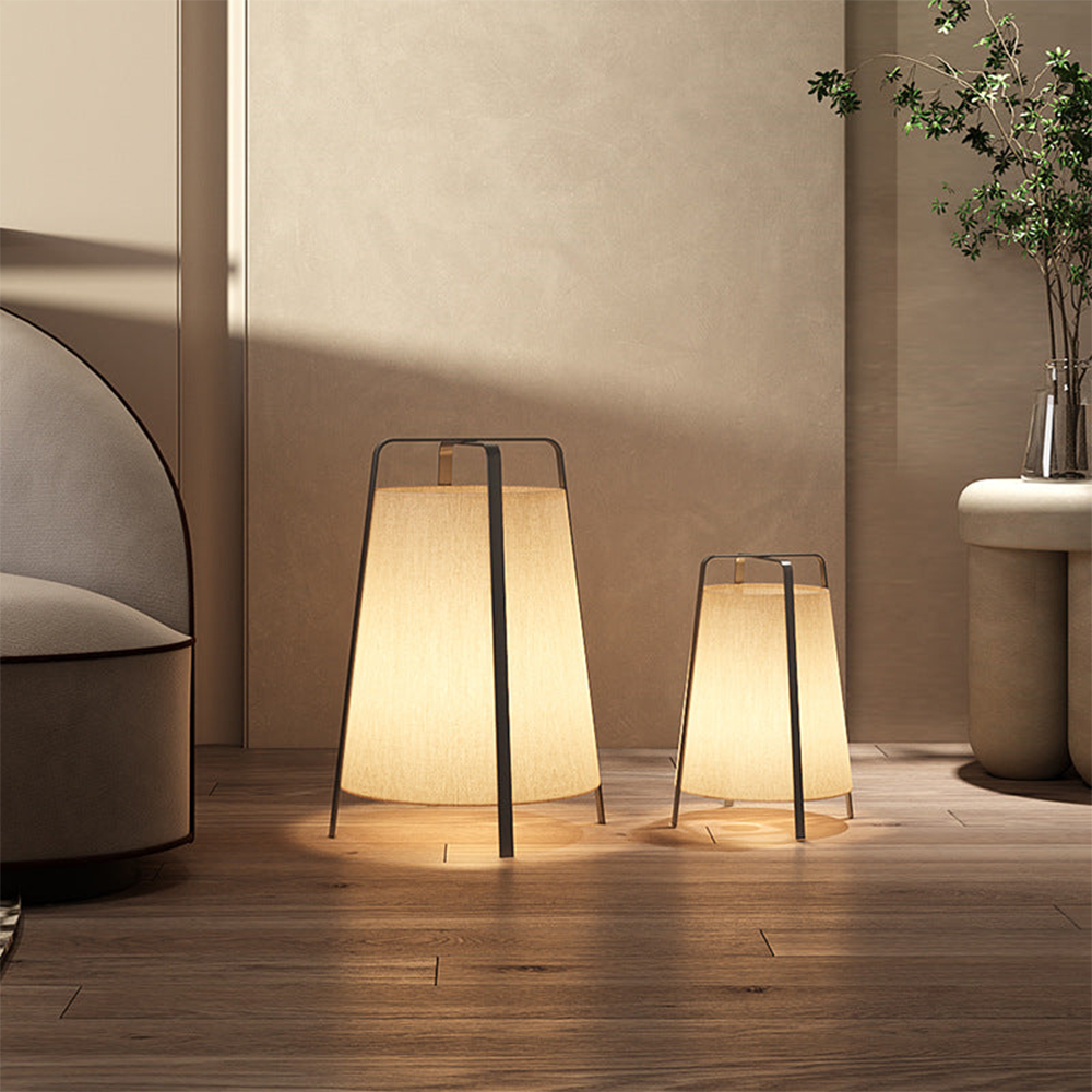 Fabric Floor Lamp for Living Room -Homdiy