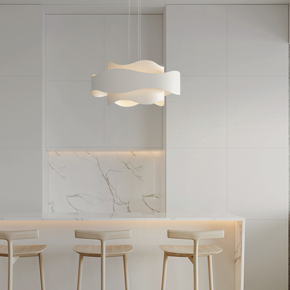 Cream Style Modern Minimalist Bedroom Pendant Light -Homdiy