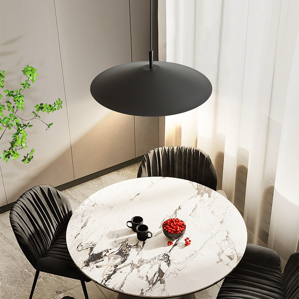 Minimalist Flying Saucer Dining Room Pendant Light -Homdiy