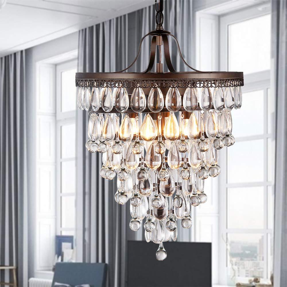 Modern Crystal Chandelier For Dining Room -Homdiy