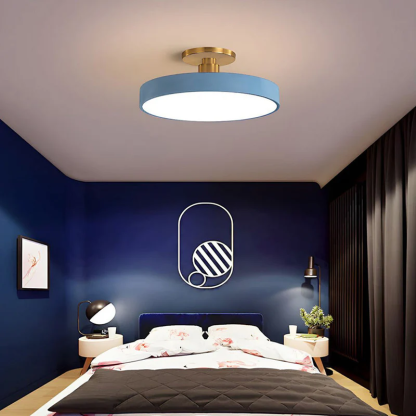 Macaron LED Flush Mount Ceiling Light For Bedroom