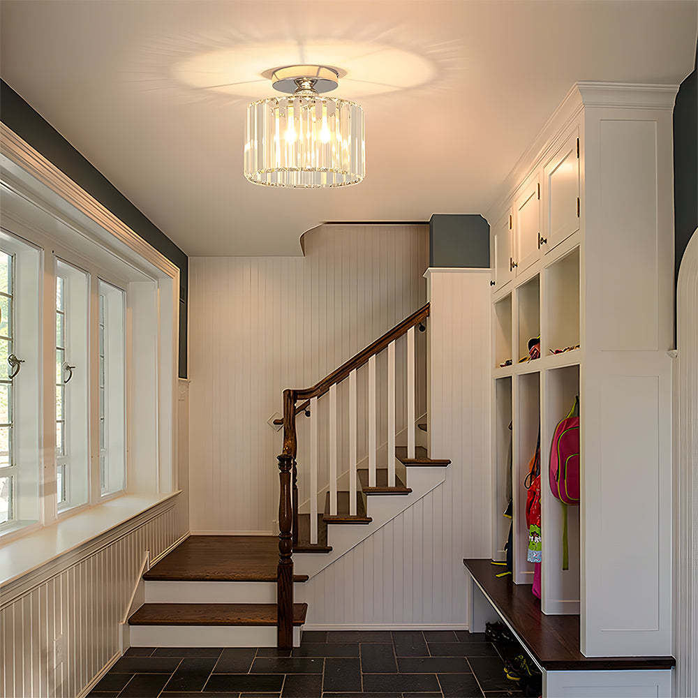Elegant Modern Crystal Ceiling Lights for Bedroom Decor